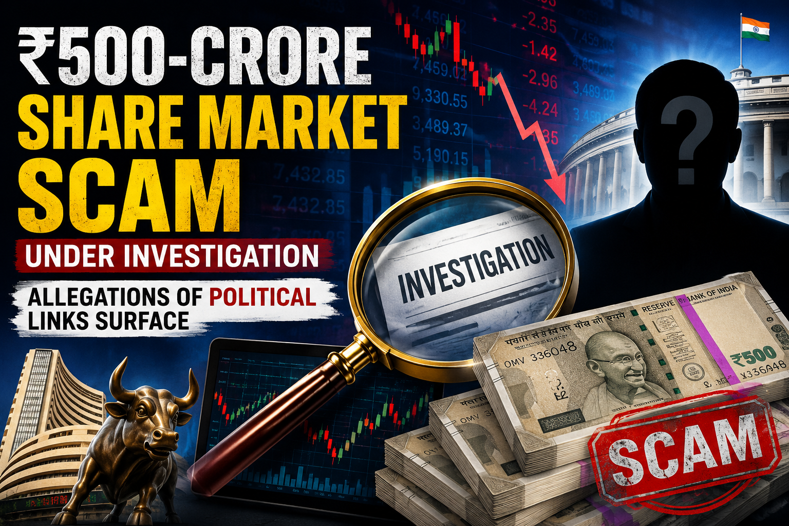 ₹500-Crore Share Market Scam